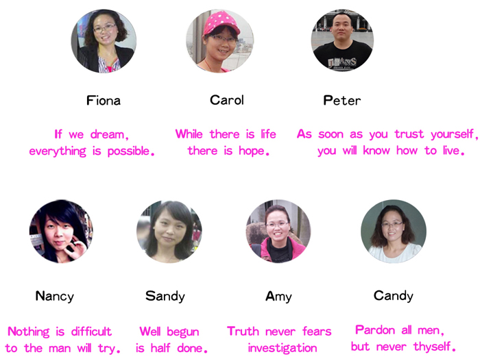 BBG customer service team